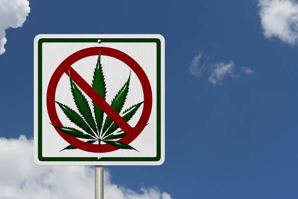 A marijuana signage.